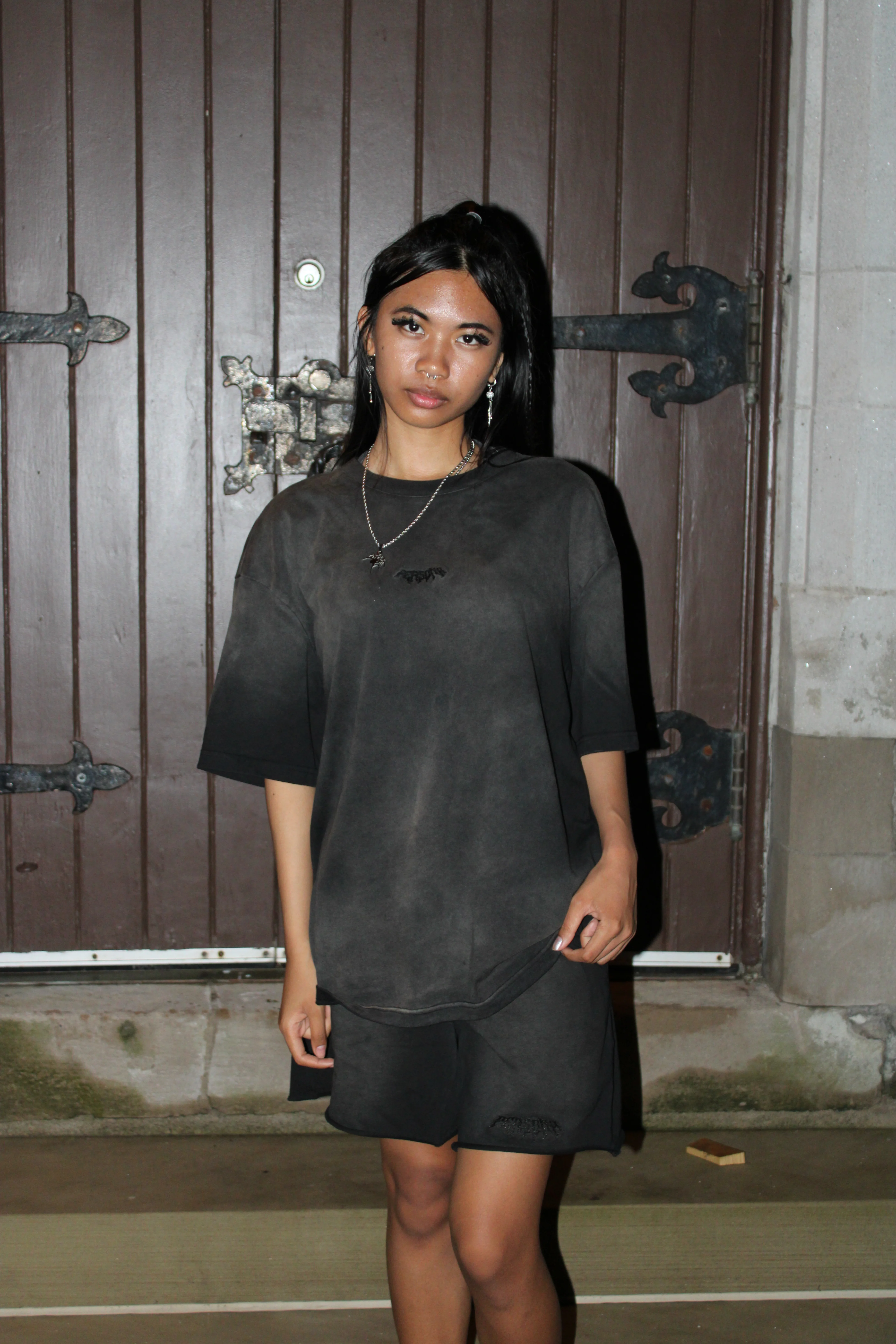 CASUAL WASHED SHORTS - Image 5